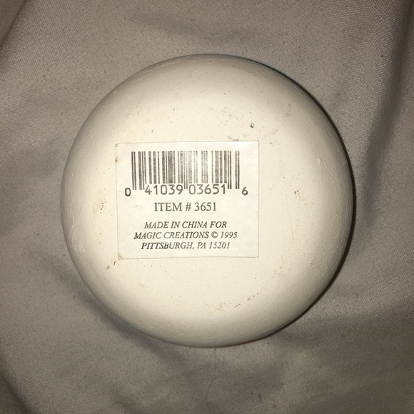 Magic Creations Angel Porcelain Clay Trinket Box - Picture 4 of 4